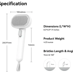 DTOPBUYAGE - Brosse autonettoyante pour chat