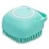 DTOPBUYAGE - Brosse de bain pour animaux de compagnie avec distributeur de shampooing dtopbuyage