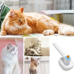 DTOPBUYAGE - Brosse peigne vapeur antistatique pour toilettage massage chats chiens
