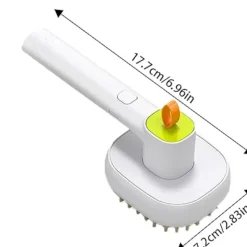 DTOPBUYAGE - Brosse peigne vapeur antistatique pour toilettage massage chats chiens