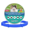 DTOPBUYAGE - Collier anti-puces et anti-tiques dtopbuyage pour chats et chiens