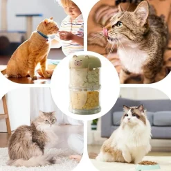 DTOPBUYAGE - Conteneur de friandises pour chiens dtopbuyage