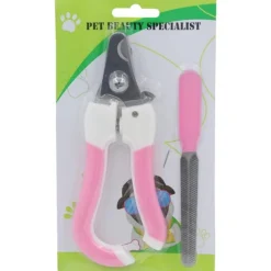 DTOPBUYAGE - Coupe-ongles pour chien chat et lime animaux sûr facile