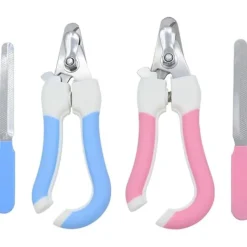 DTOPBUYAGE - Coupe-ongles pour chien chat et lime animaux sûr facile