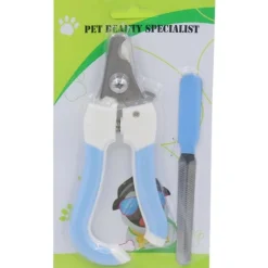 DTOPBUYAGE - Coupe-ongles pour chien chat et lime animaux sûr facile