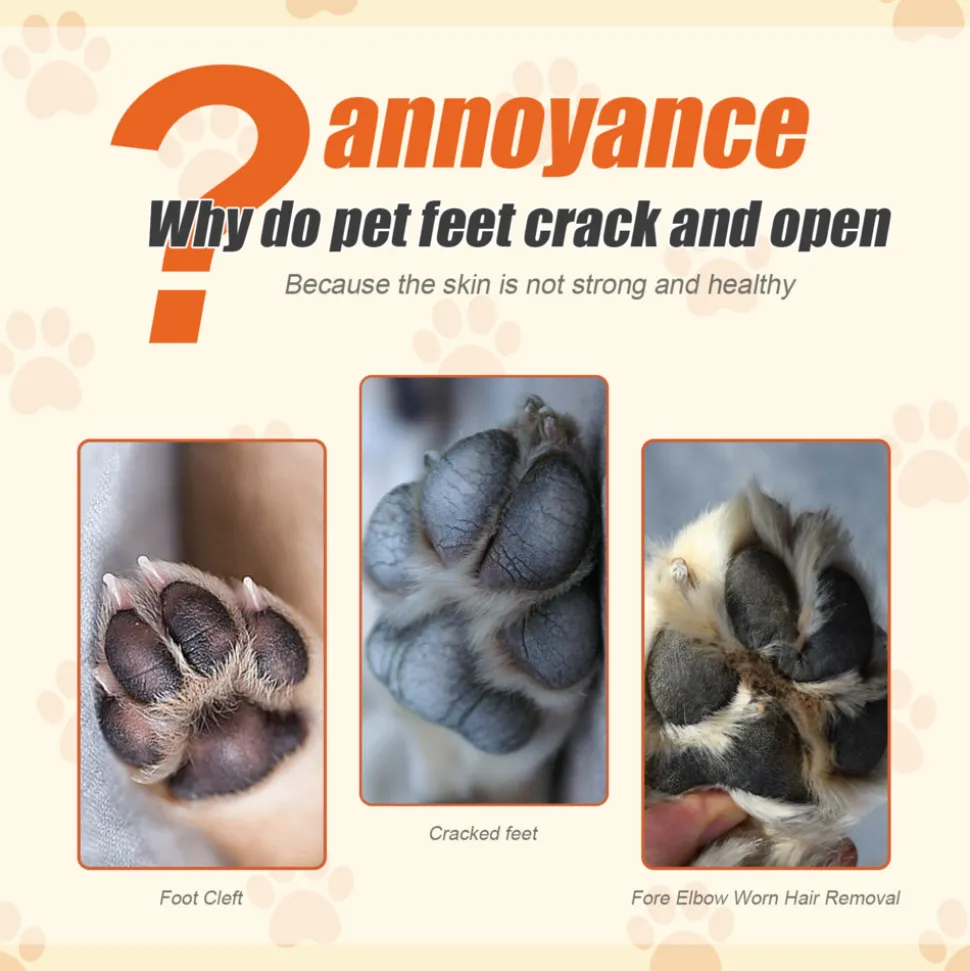 DTOPBUYAGE - Crème pour soigner les pattes des animaux de compagnie, 50 g