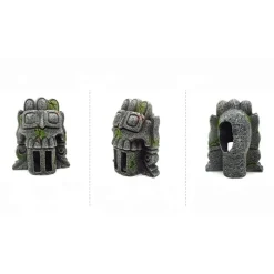 DTOPBUYAGE - Décoration aquarium artefact aztèque