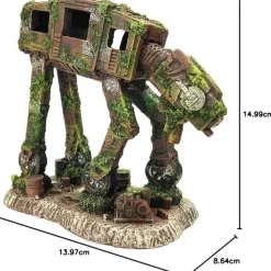 DTOPBUYAGE - Décoration aquarium robot imperial walker
