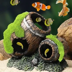 DTOPBUYAGE - Décoration d'aquarium en résine