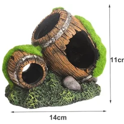 DTOPBUYAGE - Décoration d'aquarium en résine
