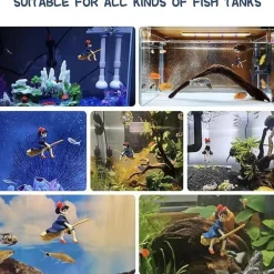 DTOPBUYAGE - Décoration flottante pour aquarium