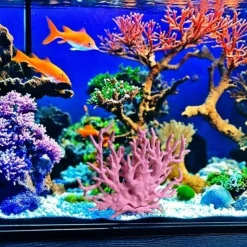 DTOPBUYAGE - Décoration pvc pour aquarium petit à moyen