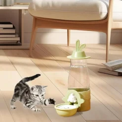 DTOPBUYAGE - Distributeur eau lapin 600ml pet