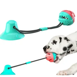 DTOPBUYAGE - Distributeur de jouets pour chien dtopbuyage avec ventouse