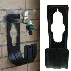 DTOPBUYAGE - Dtopbuyage - support de rangement pour tuyau d'arrosage noir