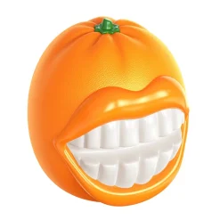 DTOPBUYAGE - Dtopbuyage balle orange amusante pour chiens