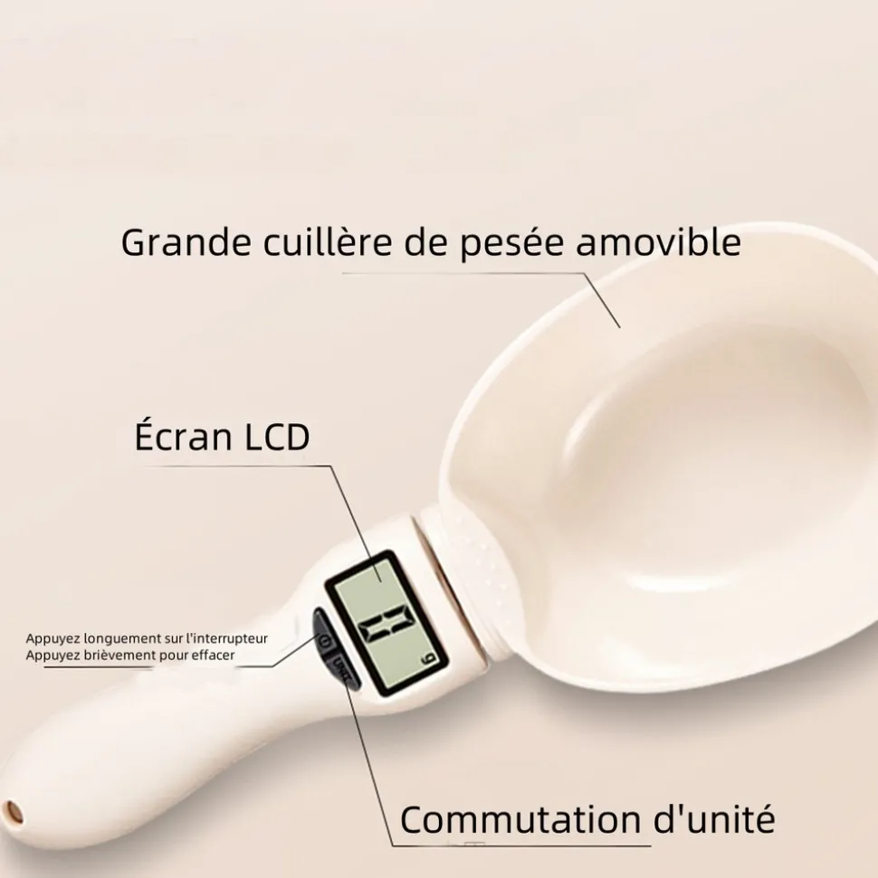 DTOPBUYAGE - Dtopbuyage balance - nourriture et cuillères pour chats et chiens