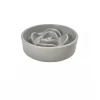 DTOPBUYAGE - Dtopbuyage ecuelle anti glouton plastique couleur grise 15.5*15.5*4cm