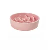 DTOPBUYAGE - Dtopbuyage ecuelle anti glouton plastique rose 15.5*15.5*4cm