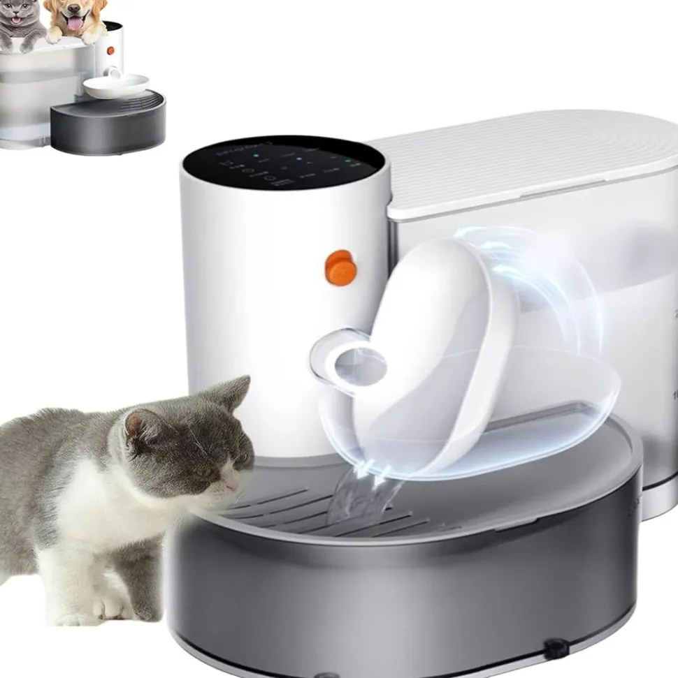 DTOPBUYAGE - Dtopbuyage fontaine à eau intelligente pour chats et petits chiens