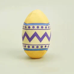 DTOPBUYAGE - Dtopbuyage jouet en peluche pour chien en forme d'œuf