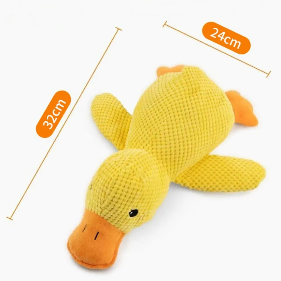 DTOPBUYAGE - Dtopbuyage jouet en peluche de canard pour chiens