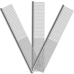 DTOPBUYAGE - Dtopbuyage peigne démêlant en acier inoxydable pour chat et chien