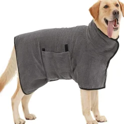 DTOPBUYAGE - Dtopbuyage peignoir en microfibre pour chien