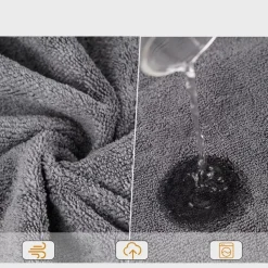 DTOPBUYAGE - Dtopbuyage peignoir en microfibre pour chien