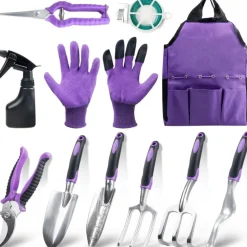 DTOPBUYAGE - Ensemble de 11 outils de jardinage à main dtopbuyage