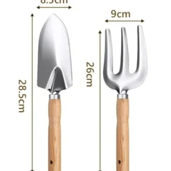 DTOPBUYAGE - Ensemble d'outils de jardin 2 pièces
