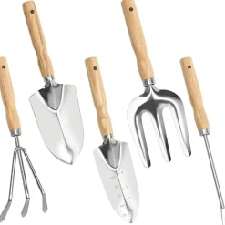 DTOPBUYAGE - Ensemble d'outils de jardin 5 pièces