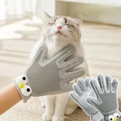 DTOPBUYAGE - Gant de toilettage 2 en 1 pour chiens et chats