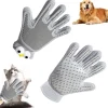 DTOPBUYAGE - Gant de toilettage 2 en 1 pour chiens et chats