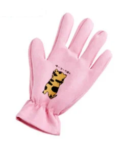 DTOPBUYAGE - Gants en silicone pour animaux de compagnie roses