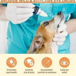 DTOPBUYAGE - Gouttes pour yeux de chats et chiens