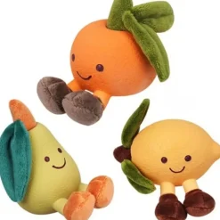 DTOPBUYAGE - Jouet chien flamingo poire vert latex 9x10,5x14,7cm