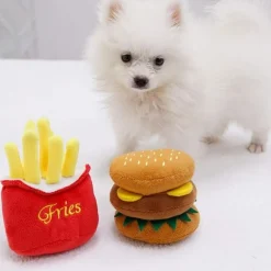 DTOPBUYAGE - Jouet couineur en peluche pour chien