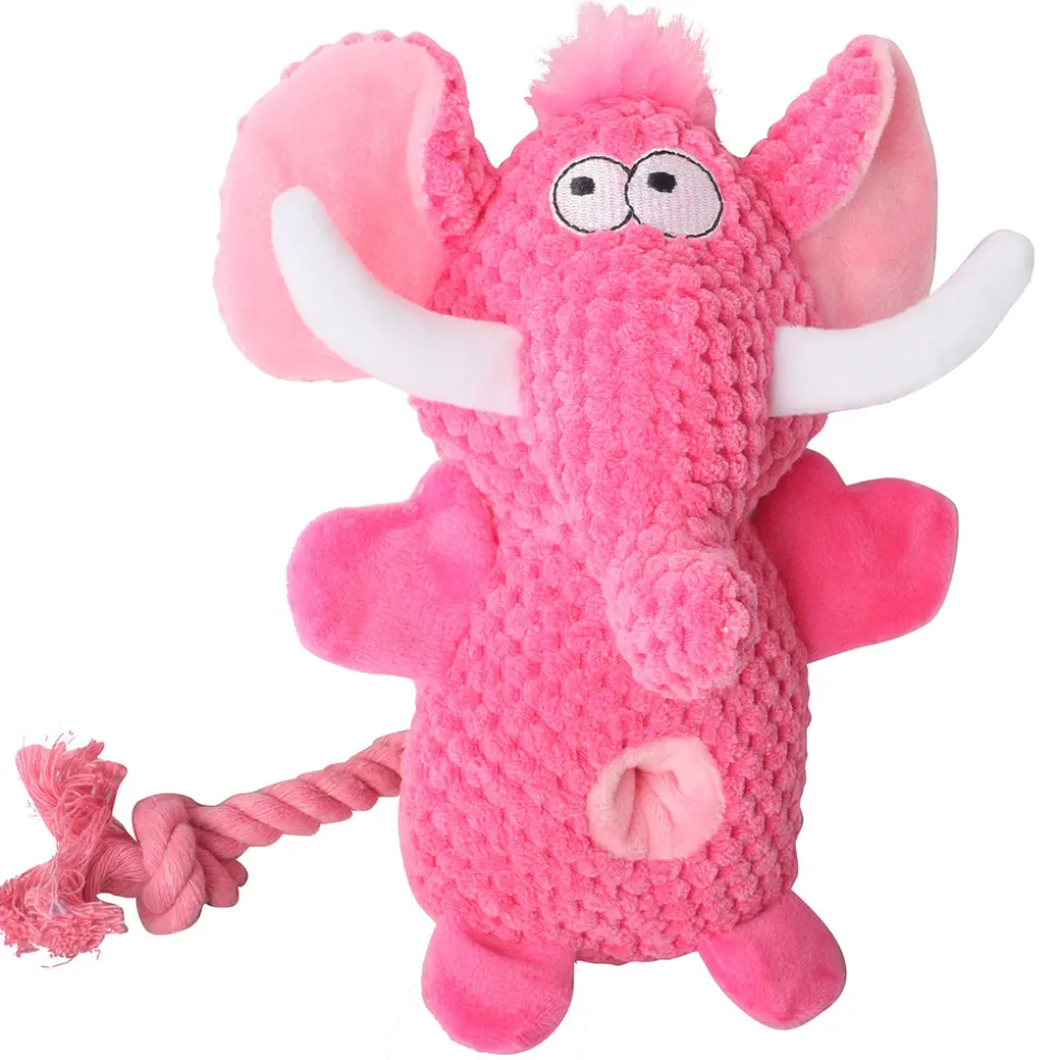 DTOPBUYAGE - Jouet en peluche pour chien en forme d'éléphant dtopbuyage