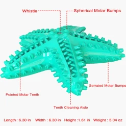 DTOPBUYAGE - Jouets pour chien en forme d'étoile de mer