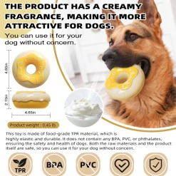 DTOPBUYAGE - Jouets pour chien - indestructibles, résistants et interactifs