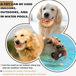 DTOPBUYAGE - Jouets pour chien - indestructibles, résistants et interactifs