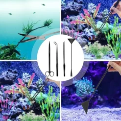 DTOPBUYAGE - Kit d'outils 4 en 1 pour aquarium