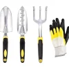DTOPBUYAGE - Kit d'outils de jardinage 4 - pièces jaune dtopbuyage