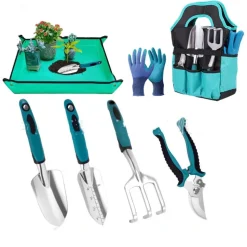 DTOPBUYAGE - Kit d'outils de jardinage 7 - pièces dtopbuyage