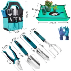 DTOPBUYAGE - Kit d'outils de jardinage 7 - pièces dtopbuyage