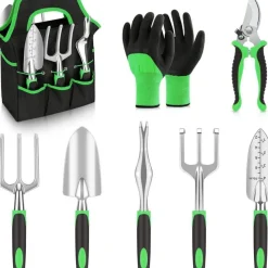 DTOPBUYAGE - Kit d'outils de jardinage 8 - pièces dtopbuyage