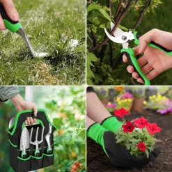 DTOPBUYAGE - Kit d'outils de jardinage 8 - pièces dtopbuyage