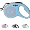 DTOPBUYAGE - Laisse rétractable 5 m pour chiens petit moyen taille bleu