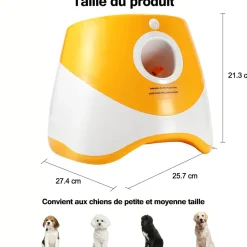 DTOPBUYAGE - Lanceur de balle automatique pour chien interactif